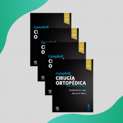 Azar - Campbell Cirugía ortopédica 14Ed. 4 Vols - Elsevier 2022
