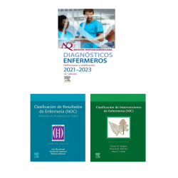 Nanda + Paquete Clasificación NIC + Clasificación NOC + Diagnósticos enfermeros 21-23 - Elsevier 2024