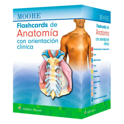 Moore - Flashcards de Anatomía con orientación clínica - Wolters Kluwer 2025