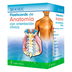 Moore - Flashcards de Anatomía con orientación clínica - Wolters Kluwer 2025